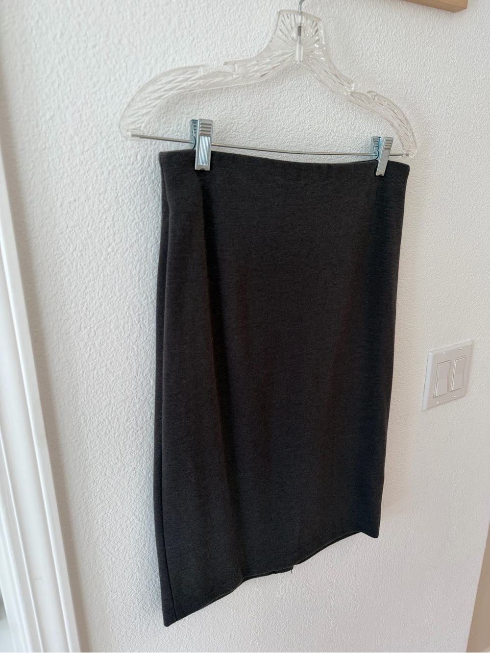 Philosophy Black Pencil Skirt - Streamlined Silhouette